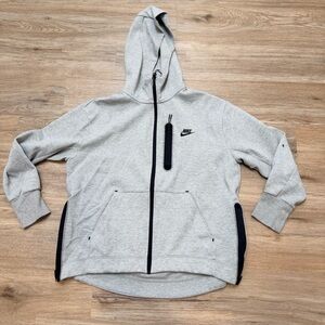 Nike Womens Tech Fleece Full Zip Up Hoodie Med Size Med
